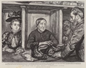 Die Schattenseite des Lebens, hinter dem Tresen eines Pfandleihhauses